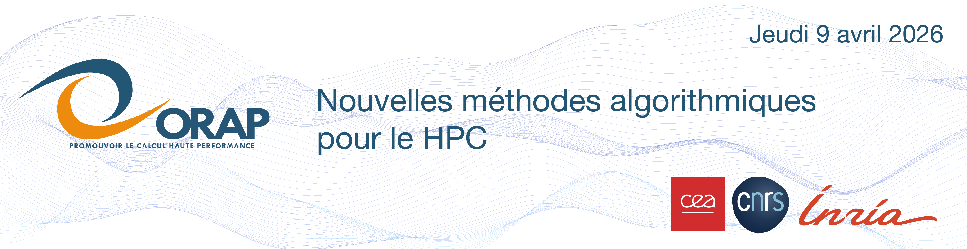 Nouvelles méthodes algorithmiques pour le HPC>